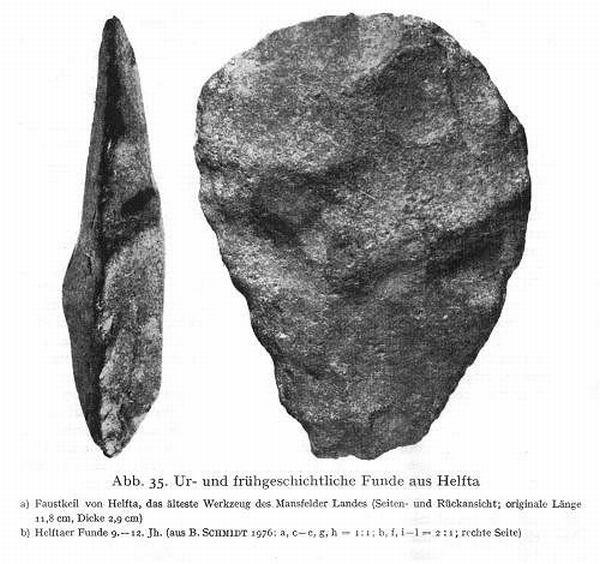 Ur- und frühgeschichtliche Funde aus Helfta